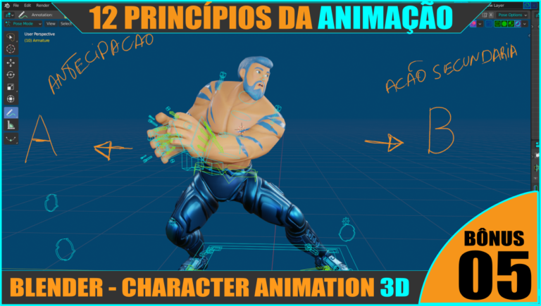 Curso Personagens 3D para Games - Acessórios e Armas