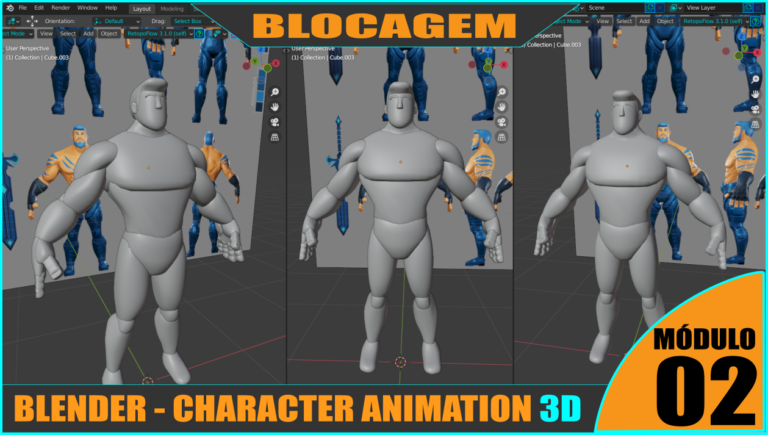 Curso Personagens 3D para Games - Acessórios e Armas